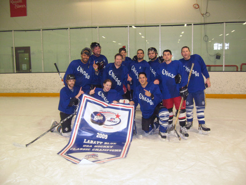 Labatt Blue - USA Hockey Tournament Champs